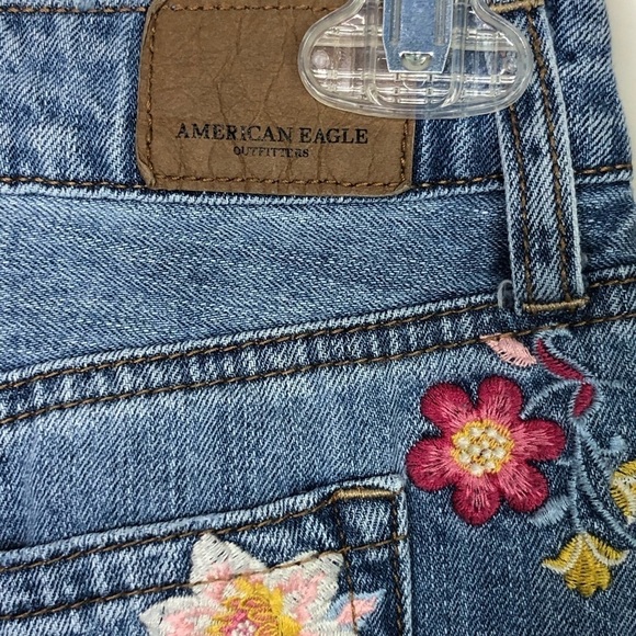 AMERICAN eagle button fly denim bo hi mini skirt - Picture 5 of 10